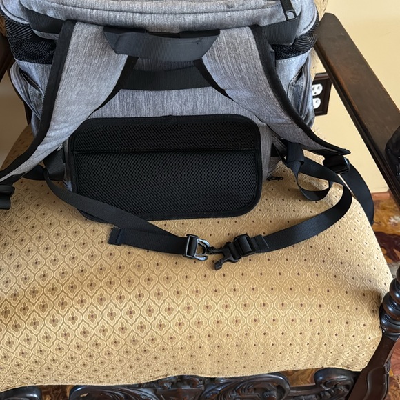 Gray Pet Carrier Backpack - Picture 12 of 12